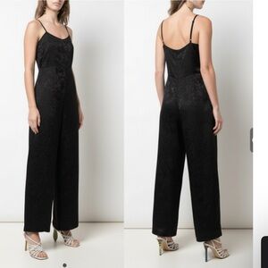 Rachel Comey Black Sleeveless Jammy Jumpsuit